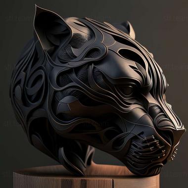 3D model BLACK PANTHER (STL)